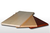 Solid seasoned to “white” beech sill, natural white varnished.