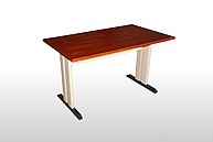 Beech varnished table